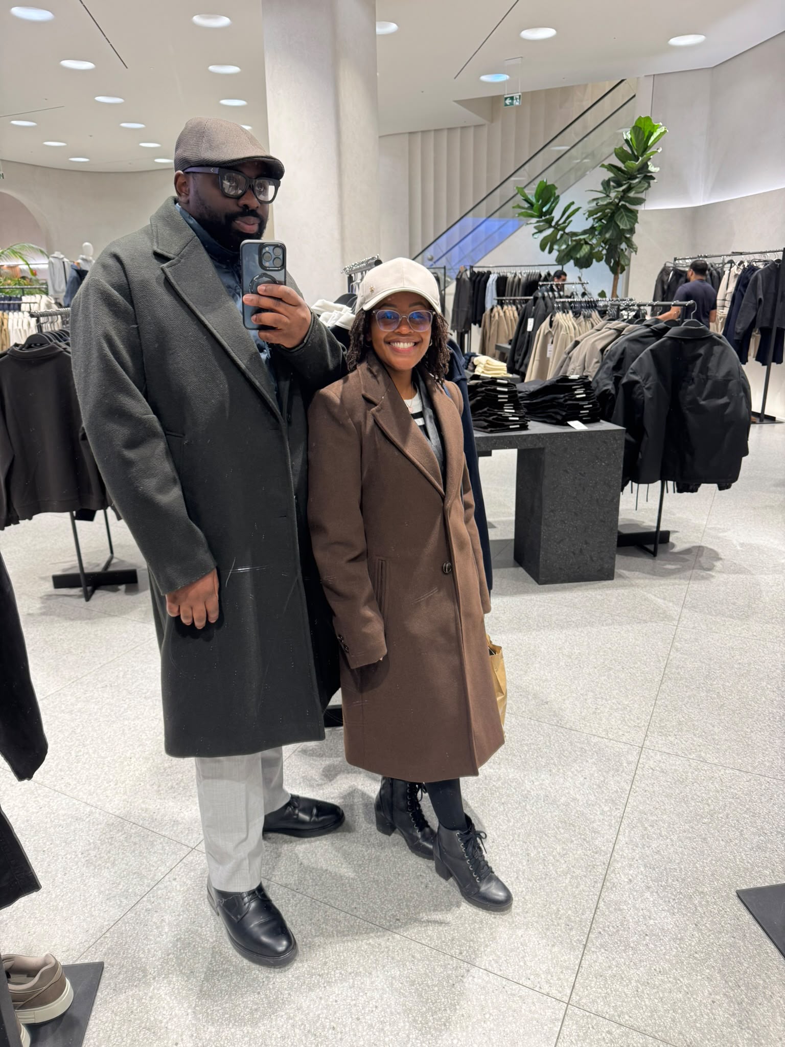 Leo and Njoki out shopping together